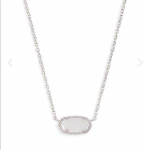 Kendra Scott Silver Elisa Necklace